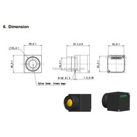 Infiray 384/640/1024/1280 Module de caméra infrarouge à ondes longues Sécurité maritime Prévention des incendies de forêt