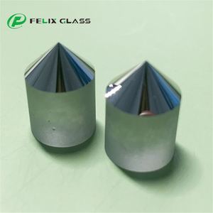 FELIX para Láser UV, Sílice Fundida con Recubrimiento AR, Diámetro de 1 a 500 mm, Prisma Cónico Plano Convexo Óptico, Axicon, Lente Cónica, Espejo - Product Image 2