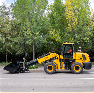 2.5 Ton 4WD hidrolik TL2500 cepat Hitch roda depan ujung teleskopik lengan Telehandler Mini <span class=keywords><strong>Loader</strong></span> - Product Image 6