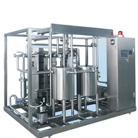 Pasteurisateur de jus et de lait de type plaque