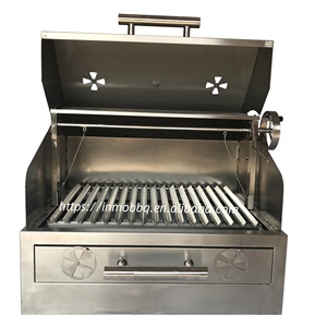 Parrilla Argentina de Carbón para Encimera de Acero Inoxidable con Cubierta Completa CS-AR8060 - Product Image 3