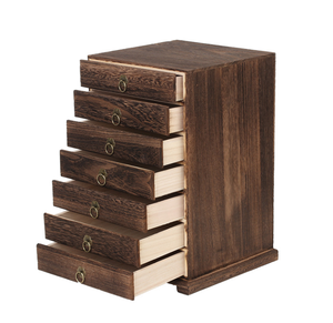 <span class=keywords><strong>Contenitore</strong></span> personalizzato vintage quadrato per imballaggio da tè <span class=keywords><strong>contenitore</strong></span> cassettiera in legno scatola per il tè - Product Image 1