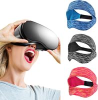 Masque VR, Bandeau VR respirant et réglable anti-transpiration pour Meta Oculus Quest 3s/3/2, Pico4, HTC Vive, PS, Gear, Entraînements VR