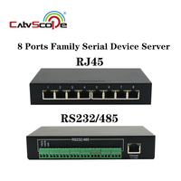 Convertisseurs de serveur série 8/16/32/48 Ports RJ45 RS232 RS485 RS485 RS422 Serveur de périphériques série
