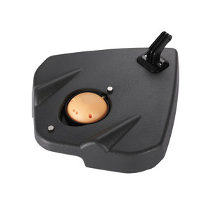 Placa de conexión Leqi para detector de peces, para montaje en barco, material ABS negro, accesorio de pesca de agua dulce - Product Image 2
