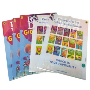 Tùy Chỉnh In Logo Đầy Đủ Màu Sắc Glossy UV <span class=keywords><strong>L</strong></span> Shape Văn Phòng Trường Kinh Doanh Pp Trong Suốt Tập Tin Thư Mục Tài Liệu Nhựa Thư Mục A4 - Product Image 4