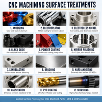 Pièce usinée CNC sur mesure pour instrument médical, corps de pièce dentaire, instrument chirurgical en alliage de titane de précision, pièce usinée CNC