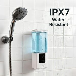 Distributeur de savon liquide pour salle de bain en gros, distributeur de savon mural commercial à capteur, distributeur de savon automatique rechargeable par USB - Product Image 2