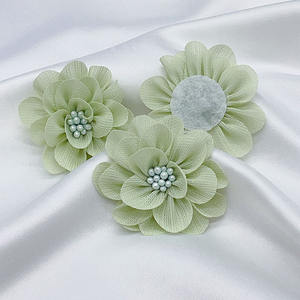 Braut Pfingstblume Haarzubehör Feiertag Abschlussball Party Strandzeit Tanz Seitenclip Rotrose Kleid-Clip Stoffzubehör - Product Image 5