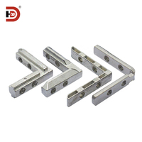 Accessoires pour profilés aluminium 20/30/40/45 – Code d'angle encastré pour profilé aluminium, connecteur interne en forme de L