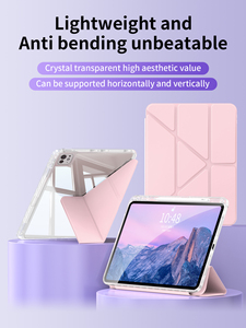 Funda transparente plegable 3+<span class=keywords><strong>Y</strong></span> para <span class=keywords><strong>iPad</strong></span> 10.ª <span class=keywords><strong>y</strong></span> 11.ª generación 2025, 7/8/9 10.2'', funda de inicio para <span class=keywords><strong>Air</strong></span> 4 5 6 7 11, para <span class=keywords><strong>Air</strong></span> 2 9.7 Pro 11 <span class=keywords><strong>Mini</strong></span> 6 7 - Product Image 2