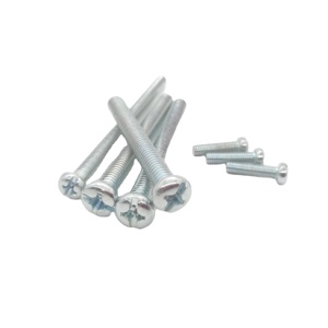 Viti a <span class=keywords><strong>Testa</strong></span> Cilindrica con Impronta a <span class=keywords><strong>Croce</strong></span> e Scanalatura, Produzione Industriale - Product Image 4