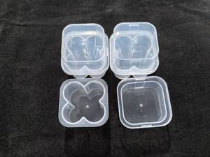 Caja de 4 viales de 3 ml para péptidos, contenedor transparente para viales de 3 ml*4, caja de plástico para almacenamiento de botellas de vacunas en polvo liofilizado - Product Image 2