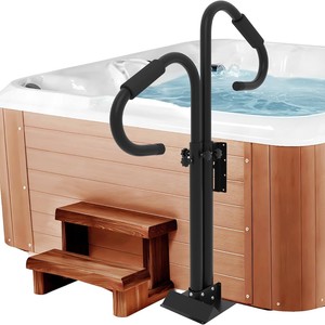 Barre d'appui pour spa CEC, hauteur réglable, capacité de charge 200 kg, pour une assistance sécuritaire au spa - Product Image 1