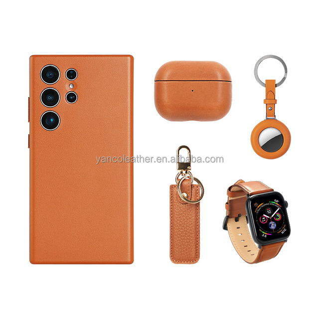 Exquisite Handmade Production Genuine Leather Phone case for Samsung Galaxy S25 Ultra S24 Plus S26
