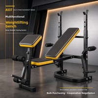Équipement de fitness à domicile pour hommes, banc de musculation multifonctionnel, banc de musculation pliable, plateforme de musculation, demi-cadre