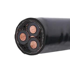 경쟁력있는 가격 11kV 지하 전력 케이블 10mm2 3 코어 케이블 품질 생산자가 제조