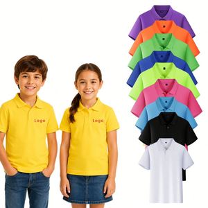 Chemises de golf personnalisées à manches courtes brodées, t-shirts pour enfants à séchage rapide, t-shirts pour garçons, polos pour jeunes garçons - Product Image 1