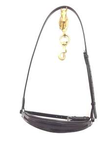 Customizable Elegant Horse Riding <b>Bridle</b> Quality Drop Nose Band with Empty Channel Fashionable Horse Product with Custom Logo - Product Image 3