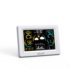 Беспроводная цветная метеостанция с термометром и гигрометром - Product Image 2