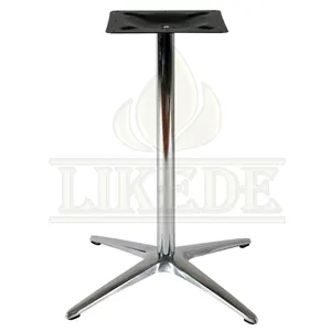 Lage Prijs Kruis Been Aluminium Salontafel Frame Marmeren Tafel Base Meubels Tafel Been