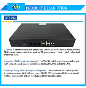 Nouvelle usine QT7002 mini 2 ports 4 ports 8 ports 16 ports 1port Gpon AC OLT avec classe C ++++ SFP 1G 10G Solution réseau EPON - Product Image 4