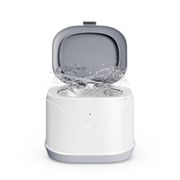 Mini nettoyeur UV à ultrasons Portable alimentation électrique pour prothèses dentaires aligneurs usage domestique personnel soins de voiture commerciaux