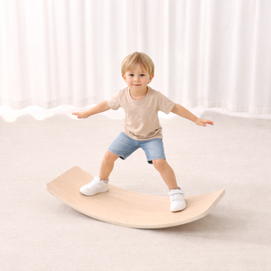 Children Wood Balance Board Kids <b>Game</b> Wobble Board Balance Workout <b>Twist</b> Board Fitness Training Plate Exercise Equipment - Product Image 6