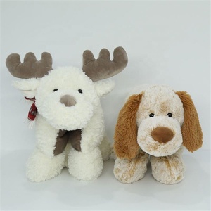 Christmas Plush Deer And Blanket Stuffed Plush Toy - Product Image 1