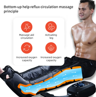 Thérapie DVT Pompe Pneumatique Thérapie Machine Compression Dispositif Récupération Bottes Pleine Jambe Masseur botte
