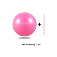 Balón de Yoga de PVC de 25 cm, Engrosado, Antiexplosión, Color y Logotipo Personalizables, Equipo de Gimnasio