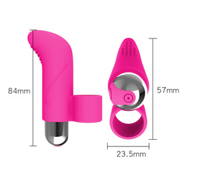 Mini bala coño dedo vibrador juguete sexual estimulación del clítoris masajeador gran dedo Vibradores para mujer - Product Image 5