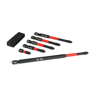 Juego de Puntas Hexagonales para Destornillador Eléctrico de Alta Dureza, Mango de Acero, Fuerte Magnético, Antideslizante, Punta Cruzada - Product Image 3