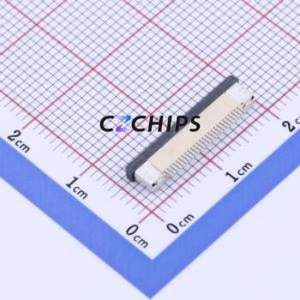 FC05-S26DCU-00 FFC/FPC Connector SMD,P=0.5mm,Horizontal Mount Connector Drawer Type Top Contact 26P 0.5mm - Product Image 2