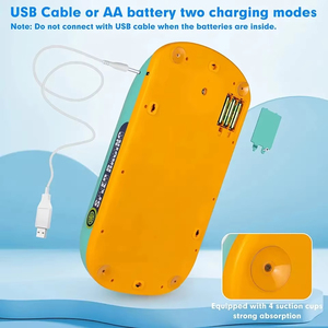 Voiture de course électrique AiJH, jouets, jeu d'aventure spatiale, batterie rechargeable, volant en plastique, joystick, jouet éducatif - Product Image 4