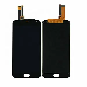 Tela lcd para montagem de meizu m2 meule note 2 m571, tela sensível ao toque