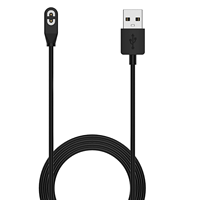 Port 2Pin magnetis presisi tinggi kabel Data Male ke USB a Male kawat pengisi daya konversi Flash untuk Headphone Shokz OpenRun