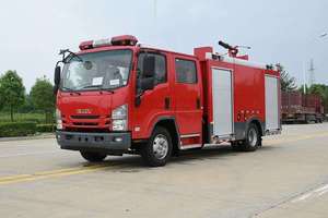 Camion de pompiers 1SUZU 4X2 6000L Euro 6, personnalisé en usine, neuf, diesel, véhicule d'urgence, camion de pompiers à eau et mousse - Product Image 5