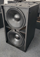 PWS218S POWAVESOUND Fabricant chinois Caisson de basses actif double 18 pouces
