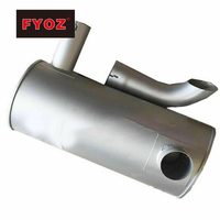 2203-1701 SILENCIEUX pour DOOSAN pour DAEWOO DH220-5 S220-V Moteur DB58T, Pièces de rechange pour excavatrice, Accessoires robustes
