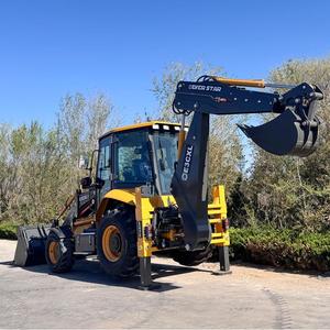 รถตักดินตีนตะขาบจีน 3cx รถขุดตักดินจีน 4x4 ขนาดเล็กสำหรับขาย พร้อมราคา รถขุดตักดินอเนกประสงค์ - Product Image 2