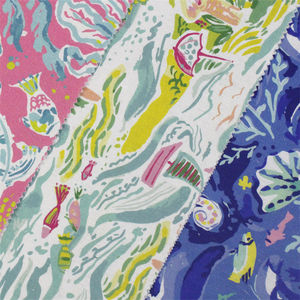 Tissu en lin personnalisé pour la maison, tissu en lin imprimé pour vêtements - Product Image 1