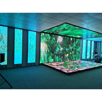 P3.9 P4.81 écran tactile interactif couleur de location, panneau de piste de danse Led à vendre, spectacle, affichage de carreaux, scène de centre commercial