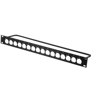 Panneau de brassage Jinsanhu 16 ports RJ45 1U pour montage en rack, gestion des câbles réseau - Product Image 2