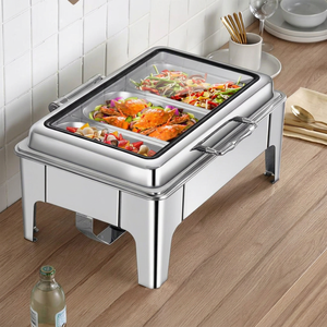 โรงงานผลิตหม้ออุ่นอาหารสแตนเลสสำหรับโรงแรมร้านอาหาร - Product Image 1