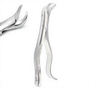 Stainless Steel Dental Tooth Extracting Forceps #16S High-quality Manual Oral Surgery Extraction Instrument General Surgery - Product Image 1