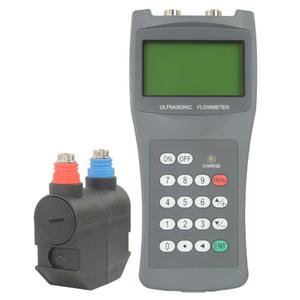 Medidor de Fluxo Ultrassônico Portátil com Grampo para Medição de Água, Óleo e Líquidos, Suporte OEM Personalizado, Display LCD Digital - Product Image 1