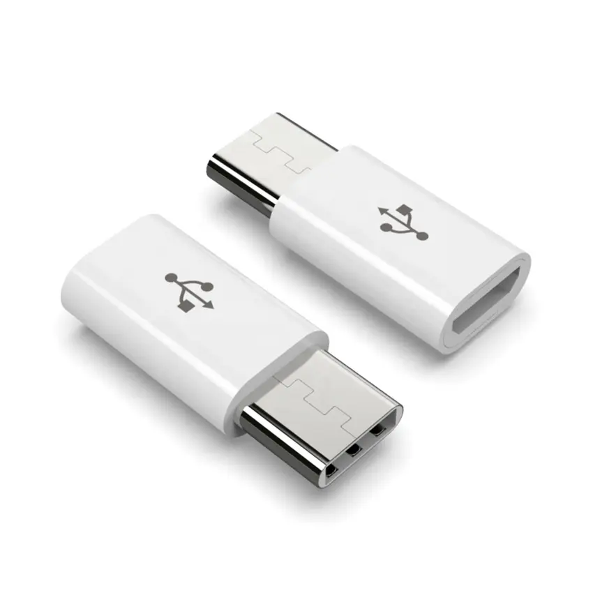 USB-C Adattatore, USB di Tipo C (Maschio) a Micro USB (Femmina) la sincronizzazione Dei Dati di Trasferimento e di Ricarica Convertitore per il Telefono Mobile Del Computer Portatile