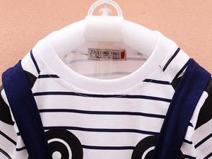 Ropa Infantil al por Mayor, Conjuntos de Pantalones Negros de Manga Corta para Bebés Recién Nacidos - Product Image 2