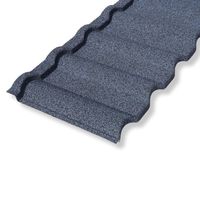 Tuiles de toiture en acier revêtu de pierre Milano modernes, calibre 26, 0,4 mm, résistance aux hautes températures, durables, imperméables, pour hôtels, parcs, entrepôts